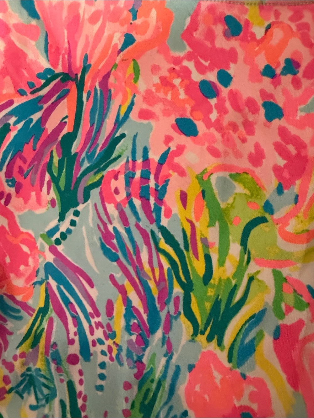 Lilly Pulitzer Capri Leggings - Pink Multi Floral - Picture 3 of 3